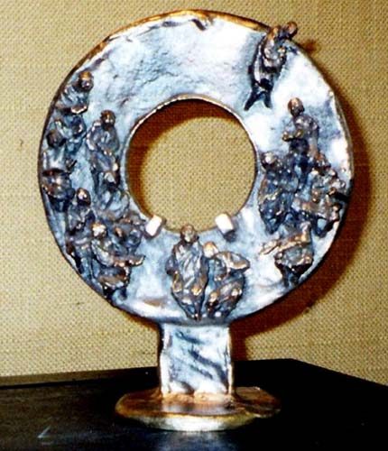 Pyxis für Bischofskapelle - Abendmahl