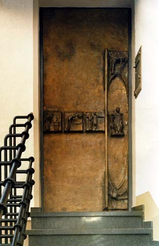 Schiffer- und Fährbrunnen - Bronze/Basalt