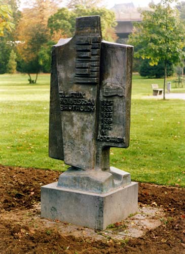 Felix Mendelssohn-Bartholdi-Stehle