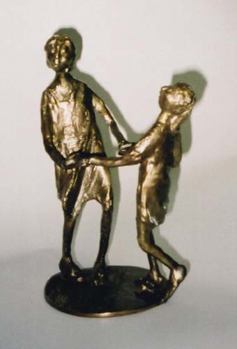 Tanzende Mädchen - Bronze